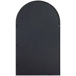 Sandra - New yorker spejl med buning sort 110x65 cm