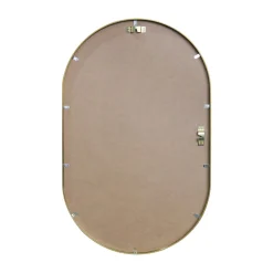 Sofie Ovalt Spejl Med Messing/Guld Ramme 50 x 80 cm